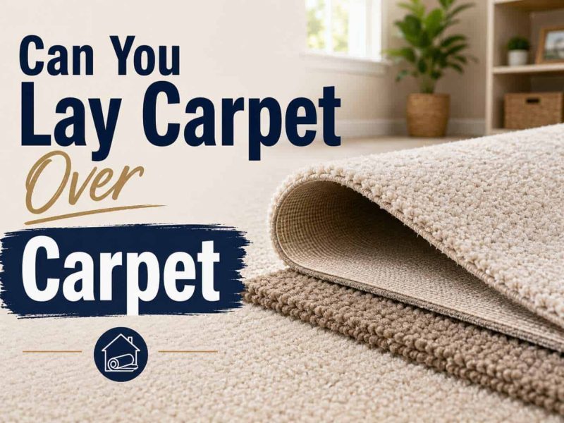 Can You Lay Carpet Over Carpet