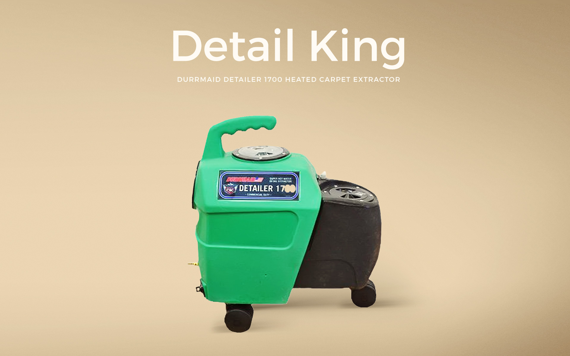 Detail King Durrmaid Detailer 1700 Carpet Extractor Review CarpetGurus