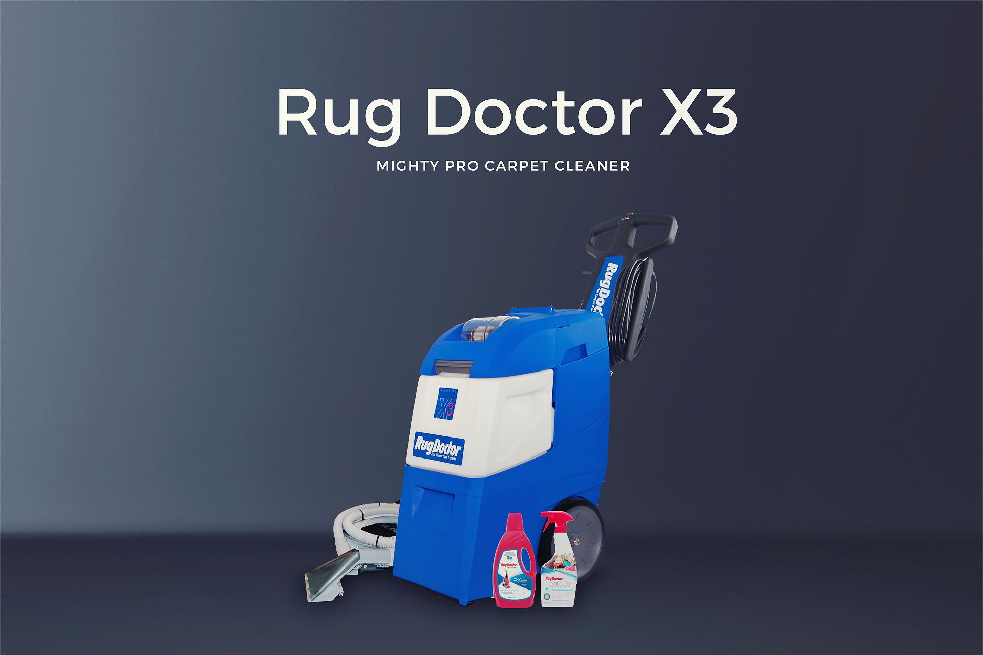 Rug Doctor Mighty Pro X3 Professional Grade Carpet Cleaner Review Carpetgurus